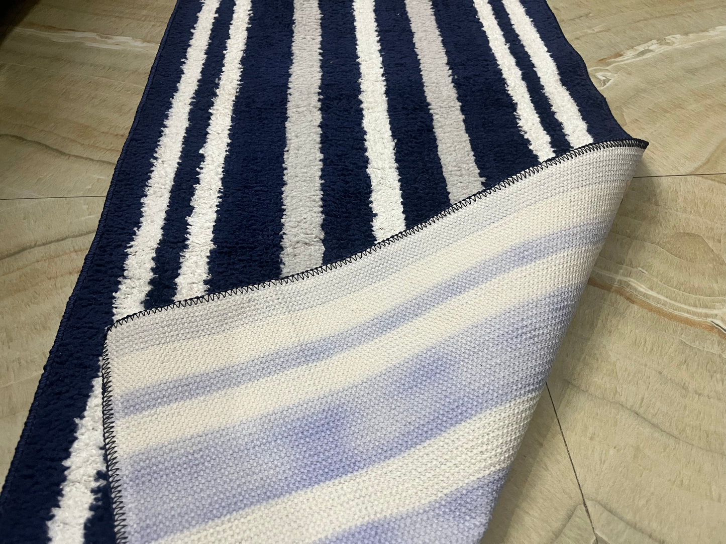 Luxury Striped Runner Carpet