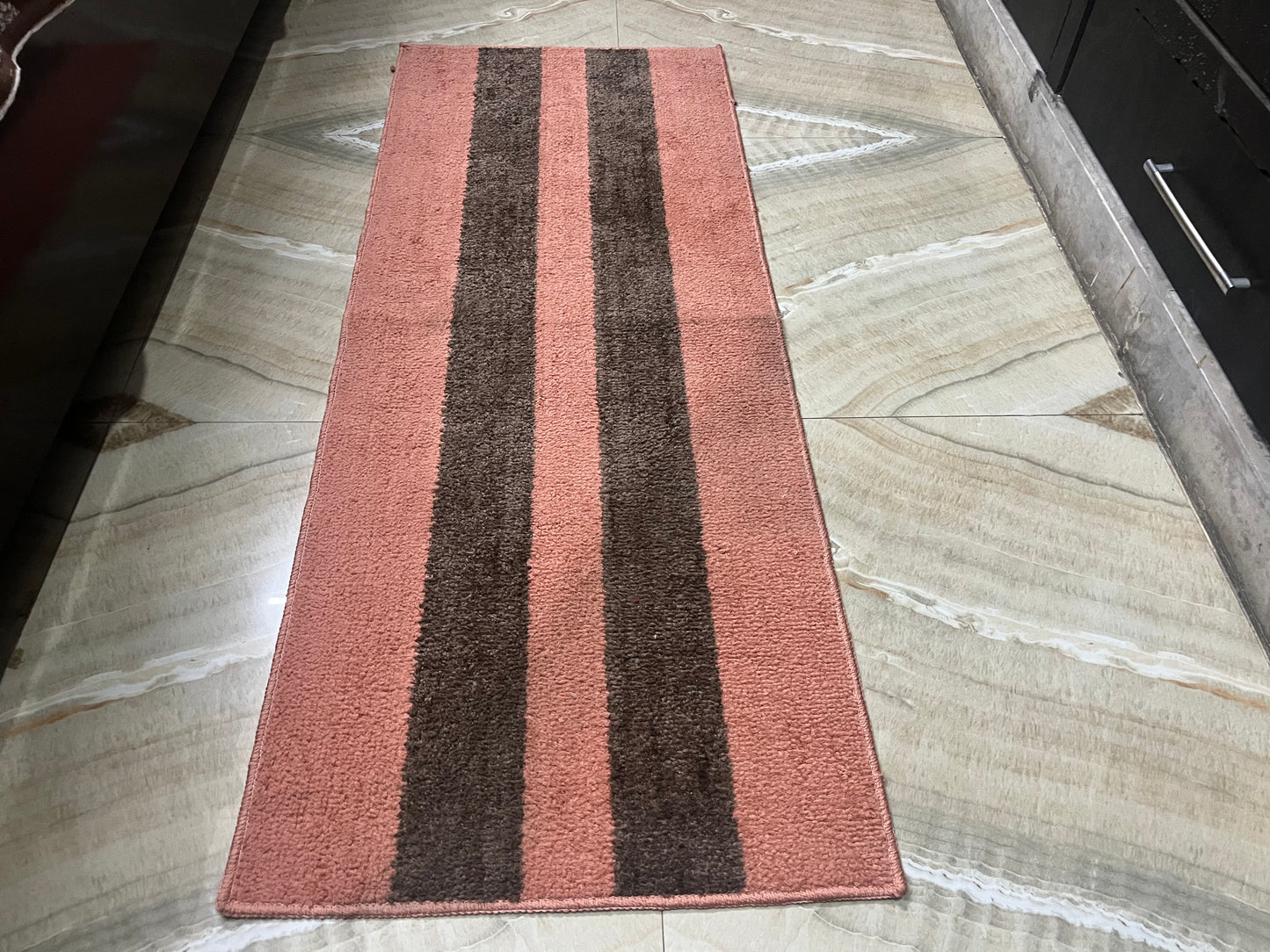 Luxury Striped Runner Carpet