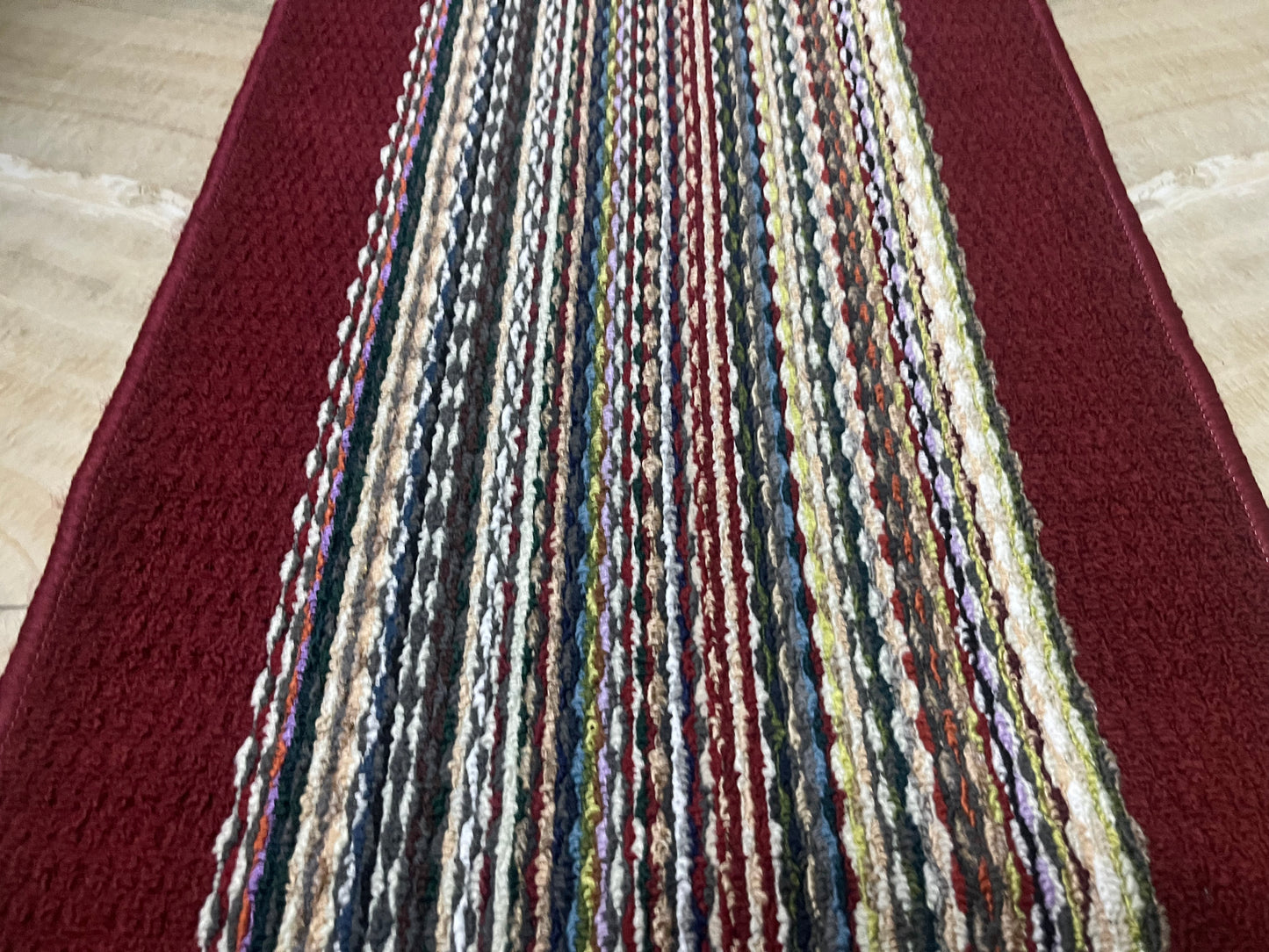 Luxury Striped Runner Carpet