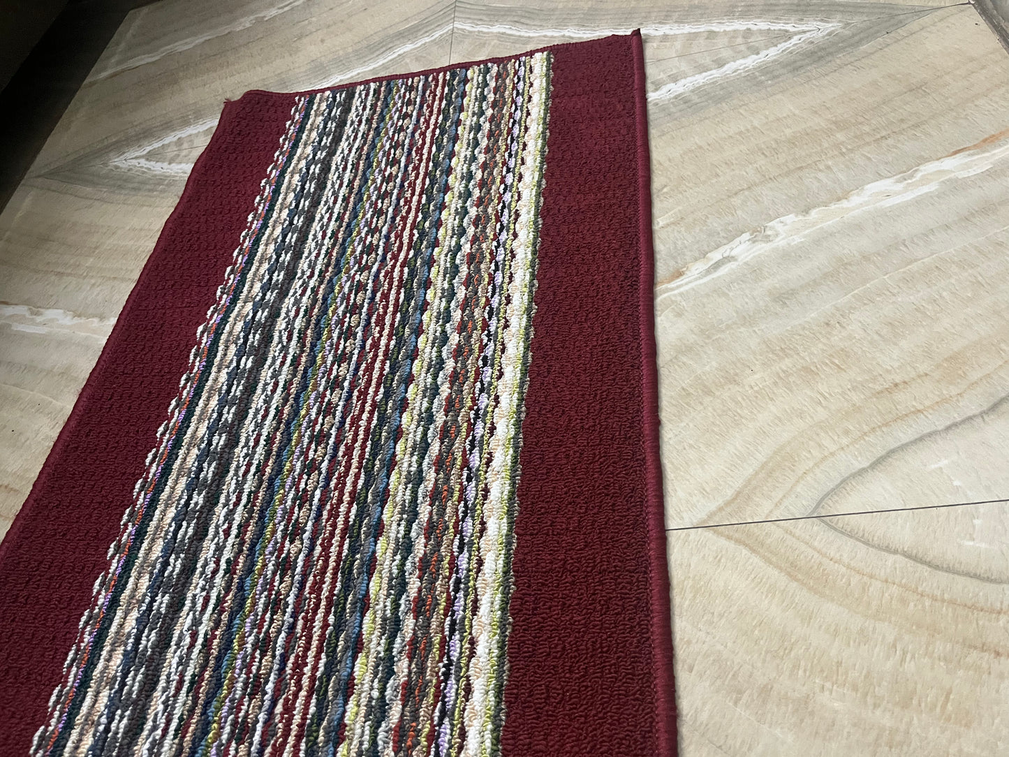 Luxury Striped Runner Carpet