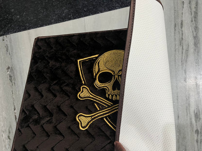 Premium Skull Velvet Door Mat – Ultra Soft Anti-Skid Designer Rug