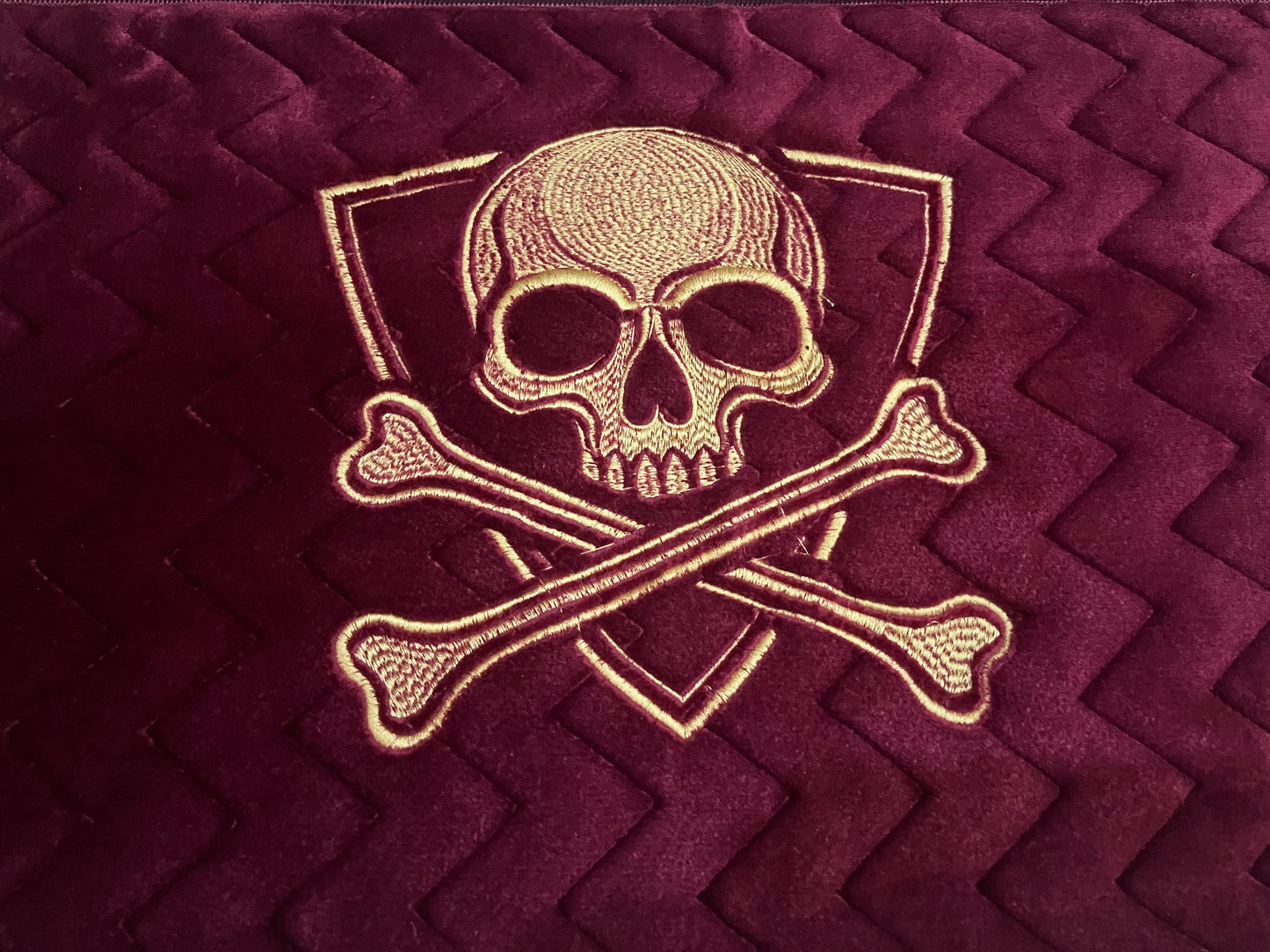 Premium Skull Velvet Door Mat – Ultra Soft Anti-Skid Designer Rug