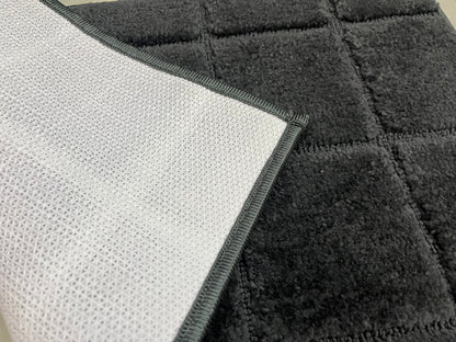 Premium TILE DESIGN Heavy Microfiber Bath Mat