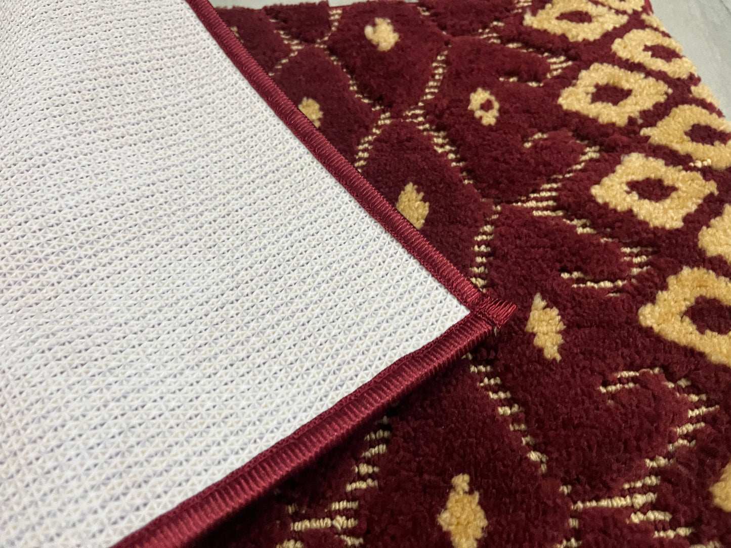Premium Patterned Microfiber Bath Mat